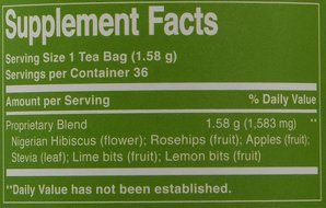 The Republic of Tea, Pineapple Lychee Hibiscus, 36-Count N3