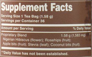 The Republic of Tea, Pineapple Lychee Hibiscus, 36-Count N4