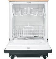 GE GSC3500DBB 25" Black Portable Full Console Dishwasher - Energy Star N2