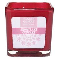 Yankee Candle Snowflake Cupcake Large Square Candle