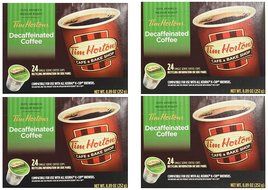 Tim Hortons Decaffeinated Single Serve Coffee Cups, 96 Count N4