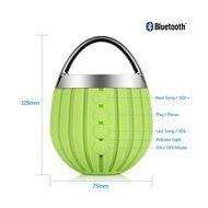 HMLifestyle-Outdoor Ipx6 Portable Hand Free Wireless Waterproof Bluetooth Speaker Mini Shower with Subwoofer Support... N4