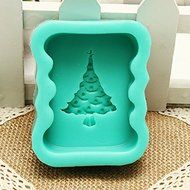 Bluelover Christmas Tree Shape Chocolate Cake Soap Mold Fondant Sugar Mould