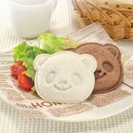 SQdeal&reg; Panda Bear Sandwich Pocket Maker Bread Toast Mold with Mould Cutter Stamp,Make Fun Egg,Cookie and More... N7