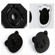 SQdeal&reg; Panda Bear Sandwich Pocket Maker Bread Toast Mold with Mould Cutter Stamp,Make Fun Egg,Cookie and More... N8