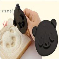 SQdeal&reg; Panda Bear Sandwich Pocket Maker Bread Toast Mold with Mould Cutter Stamp,Make Fun Egg,Cookie and More... N9