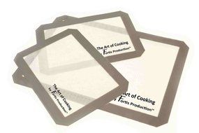 Fortis Production Heavy Duty Eco-friendly Non-stick Heat Resistant 3 Silicone Baking Mat Set N8