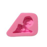 Yunko Pretty Baby Shower Candy Molds Silicone Chocolate Fondant Wedding Candy Mold Cake Decoration