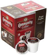 Community Coffee Pecan Praline, K-Cup for Keurig Brewers, 18 Count N4