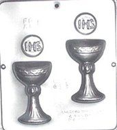 Chalice and Host Chocolate Candy Mold Religious 418