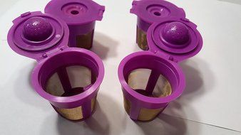 (HOT DEAL) 4 Pack Stainless Steel Reusable K-cup Coffee Filter Set, Best Refillable / Compatible with Keurig 2.0... N4