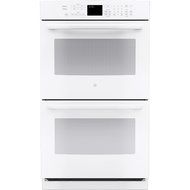 GE PT7550DFWW Profile 30" White Electric Double Wall Oven - Convection