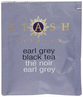 Stash Tea Double Bergamot Earl Grey Black Tea, 10 Count Tea Bags in Foil (Pack of 12) N17