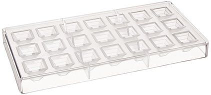 Fat Daddio&#039;s Pyramid Polycarbonate Candy Mold 21-Piece Tray