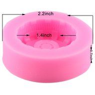 Mujiang Round Tire Silicone Jello Candy 3D Cake Molds Set Of 3 N6