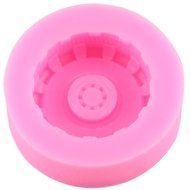 Mujiang Round Tire Silicone Jello Candy 3D Cake Molds Set Of 3 N7