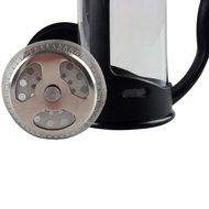 Bru Joy 3 Cup/12 Oz/1 Mug French Press Coffee, Espresso &amp; Tea Maker, Stainless Steel &amp; Heat Resistant Borosilicate... N2