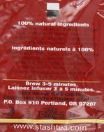 Stash Tea Double Bergamot Earl Grey Black Tea, 10 Count Tea Bags in Foil (Pack of 12) N22