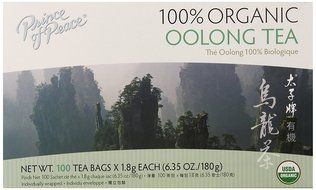 Prince of Peace Organic Tea, Oolong, 100 Tea Bags N8