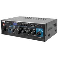 PYLE HOME PTAU55 120W x 2 Stereo Power Amplifier with USB/SD(TM)/MMC Card Reader Consumer Electronics