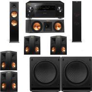 Klipsch RP-280F Tower Speakers-RP-250C-SW-112-7.2-Pioneer Elite SC-85