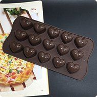 Everyday Better Life Silicon Heart Shaped Ice Tray Chocolate Cake Molds N2