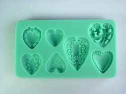 Love Shape Silicone Soap Mold Fondant Cake Decorating Styling Tools Bakeware Cooking Tools Kitchen Accessories N3