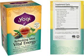 Yogi Tea Office Favorites 6 Flavor Variety Pack (Pack of 6, 96 Tea Bags Total) N4