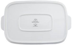 Lenox Butterfly Meadow Scalloped Oval Baker N19