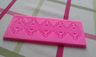 Sugar Lace Silicone Pad, Cake Decoration Mold N4