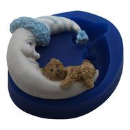 First Impressions Molds TB119 Silicone Mold, Goodnight Bear