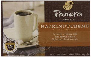 Panera Bread Coffee, Hazelnut Creme, 12 Count N2