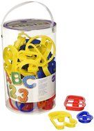 Wilton 50 Piece ABC &amp; 123 Cookie Cutter Set