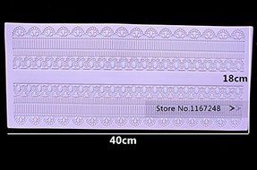 Anyana Silicone Mold Embossing Mat Alcazar Lace Cake Decorating Tools Cooking Chocolate N2