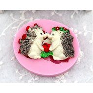 Y&amp;XL&amp;H Hedgehog Fondant Cake Chocolate Silicone Molds,Decoration Tools Bakeware