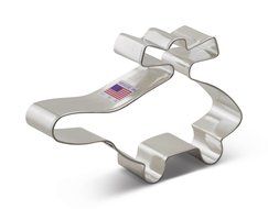 Ann Clark Helicopter Cookie Cutter - 4.75 Inches - Tin Plated Steel