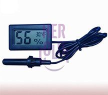 Digital Thermometer Hygrometer Probe for Fertile Egg Hatching Chicks Incubator N2