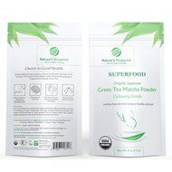 Nature's Blueprint Organic Japanese Matcha Green Tea Powder (1 oz Tin) - Ceremonial Grade N12