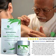 Nature's Blueprint Organic Japanese Matcha Green Tea Powder (1 oz Tin) - Ceremonial Grade N13