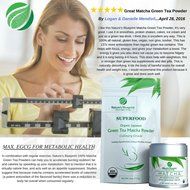 Nature's Blueprint Organic Japanese Matcha Green Tea Powder (1 oz Tin) - Ceremonial Grade N15