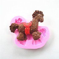 Wocuz W0496 Horse Fondant Chocolate Candy Making Silicone Mold Cake Decoration Mould Small Pastry Tool