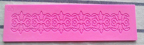 Design 625 European pattern Sugar Lace mat, Silicone Mold, Cake Fondant Mold, Cake decoration mold N3