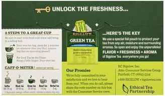 Bigelow Green Tea w/ Blueberry &amp; Acai Tea Bags - 20 ct N3