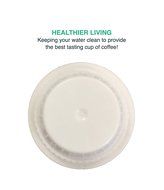 2 High Quality Jura Clearyl White Water Filters, Premium Filtrartion, Fits Coffee Machines Z5, Z6, E8, E9, J5...