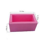 Wocuz WZ1247 Cuboid Shape Silicone Mold Soap Mold Cake Jello Mold N2