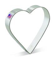 Ann Clark Heart Cookie Cutter - 5 Inches - Tin Plated Steel