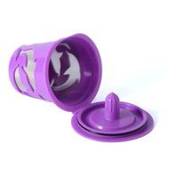 STYDDI 6 Pack Reusable K Cup,Refillable K-cup Mesh Coffee Filter(Single Cup) for Keurig 2.0 - Fits K300,K350,K40...