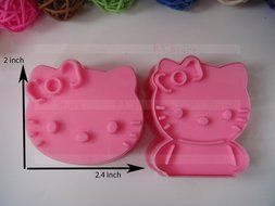 1 Set Cute Kitty Cat Design Baking Cookie Fondant Cake SugarCraft Biscuit Chocolate Clays DIY Modelling Paste... N3