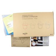 120 pcs Empty Disposable Nespresso Coffee Caspules (White)