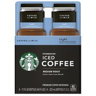 Starbucks Low Calorie Iced Coffee, 4 ct N5